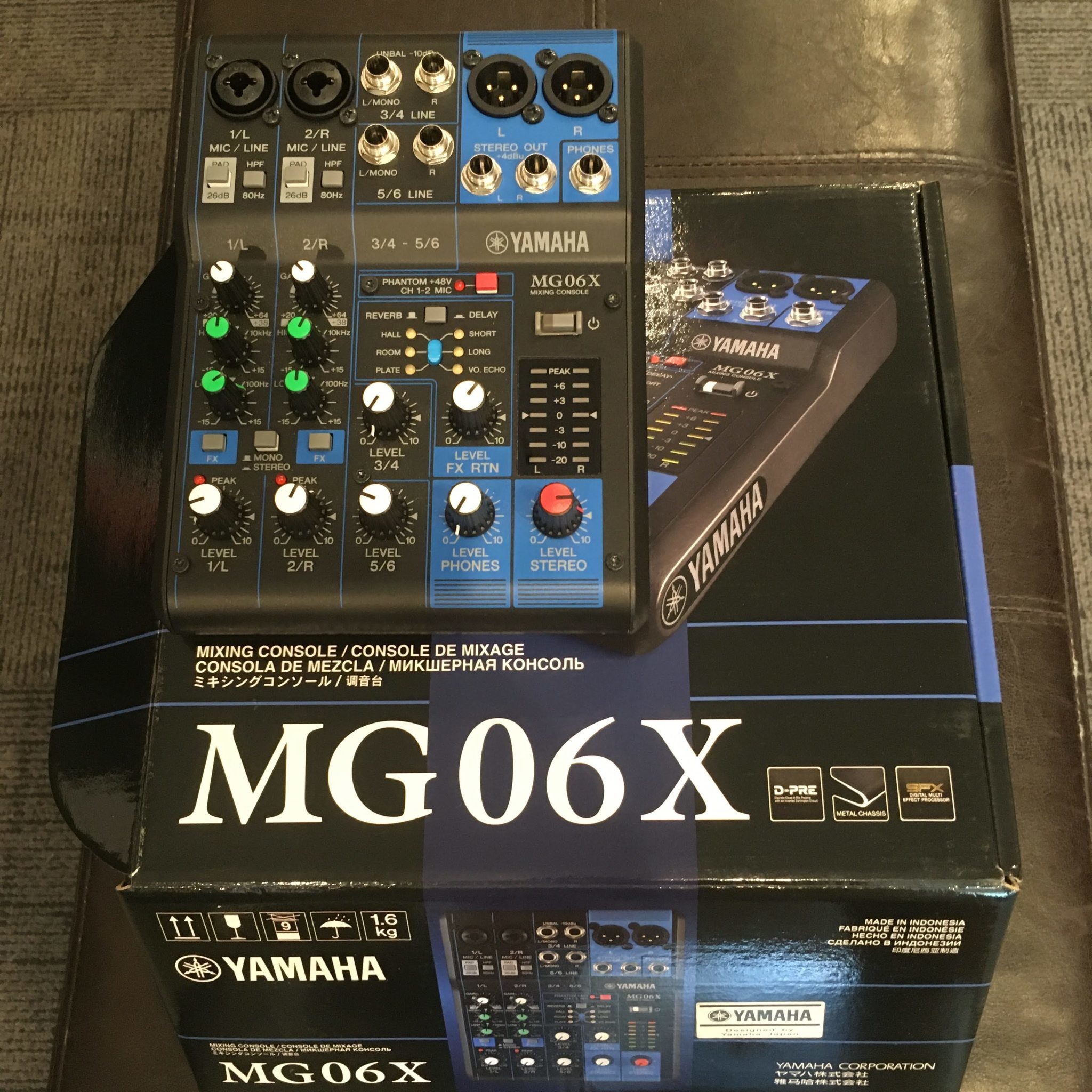 Used Yamaha Mg06x Mixer Kaos Music Centre Used Yamaha Mg06x Mixer Kaos Music Centre
