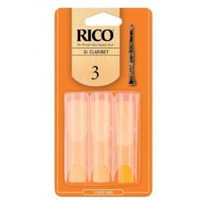 Rico Clarinet Reed 3 Pak - #3  RCA0330