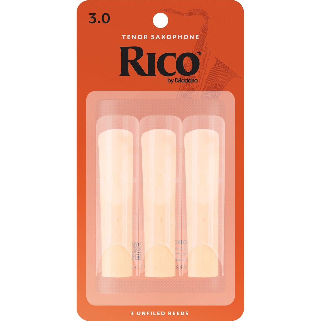 Rico Tenor Sax Reed 3 Pk -#3 RKA0330