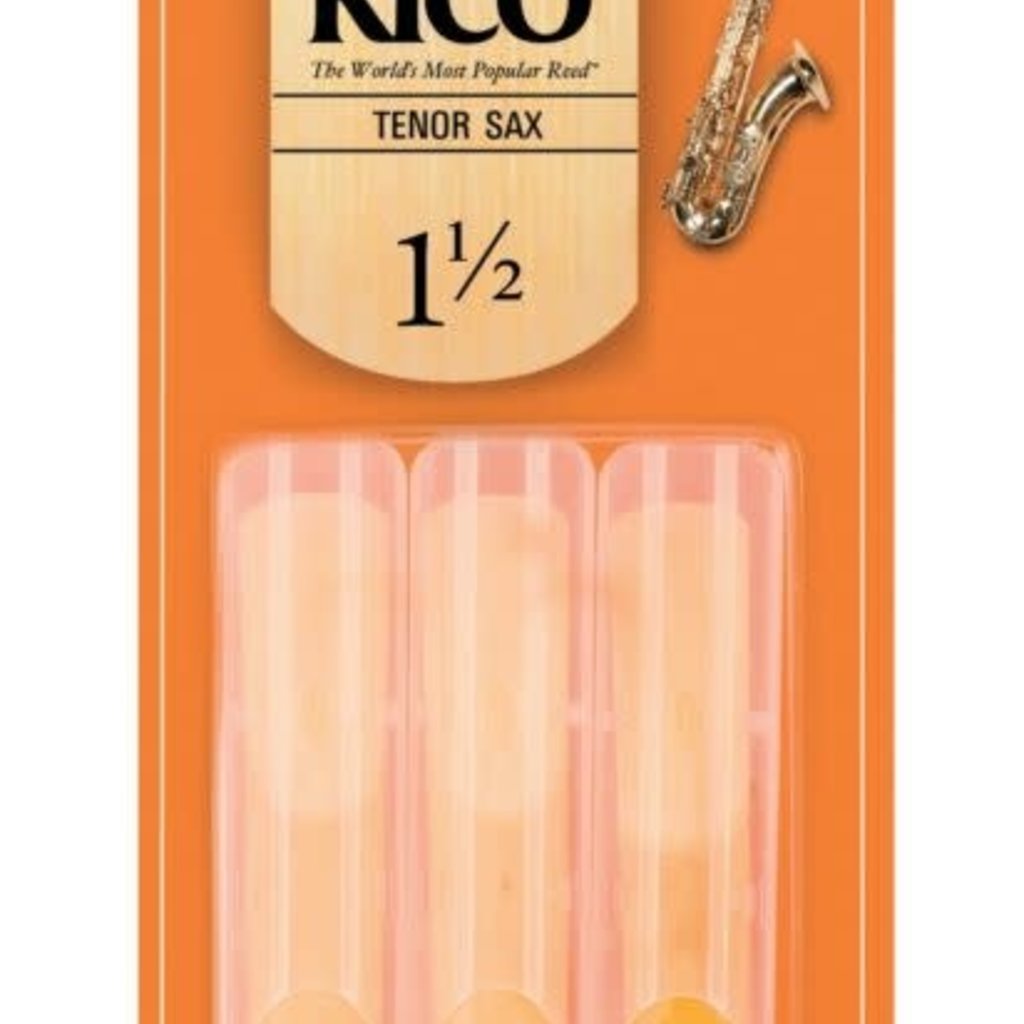 Rico Tenor Sax Reed 3 Pk -#1.5 RKA0150