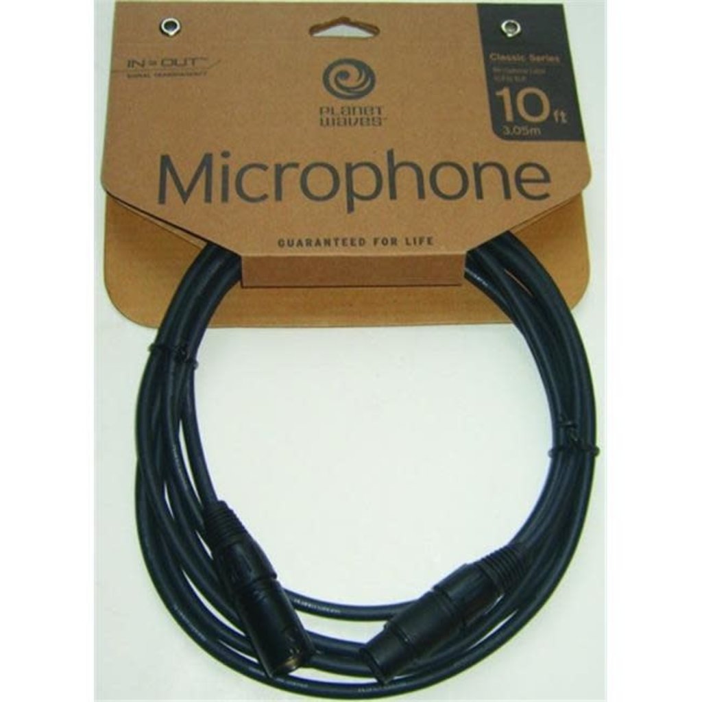 D'addario D'addario 10ft Microphone Cable PW-CMIC-10