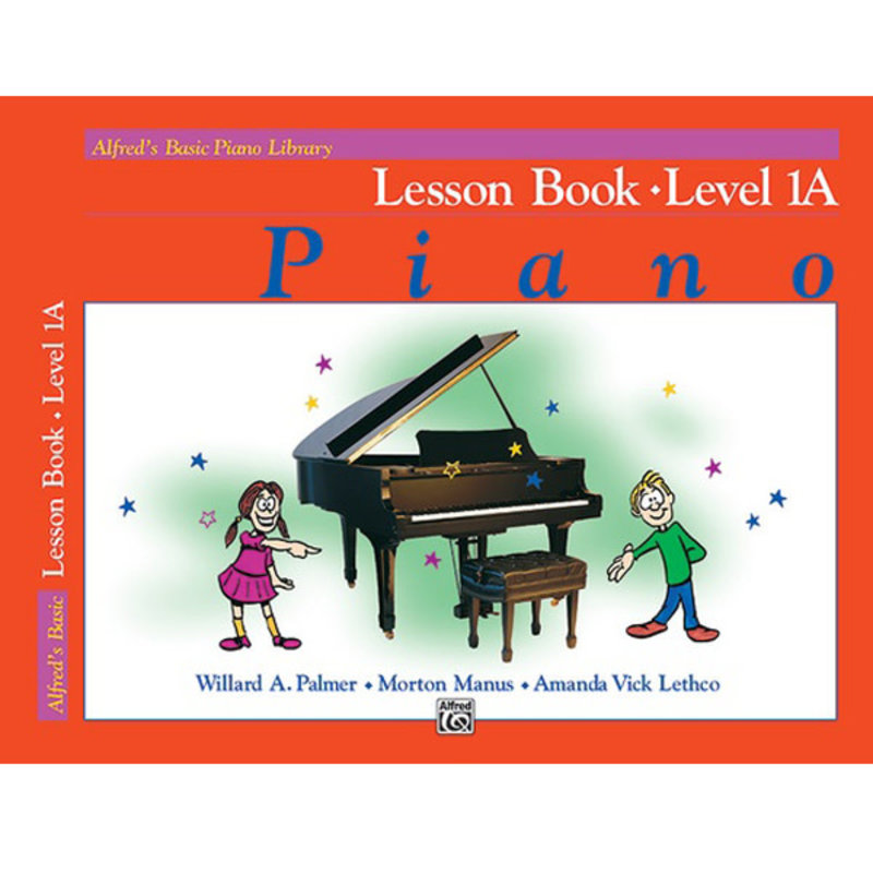 Alfred Basic Piano Lesson Book Lv 1A