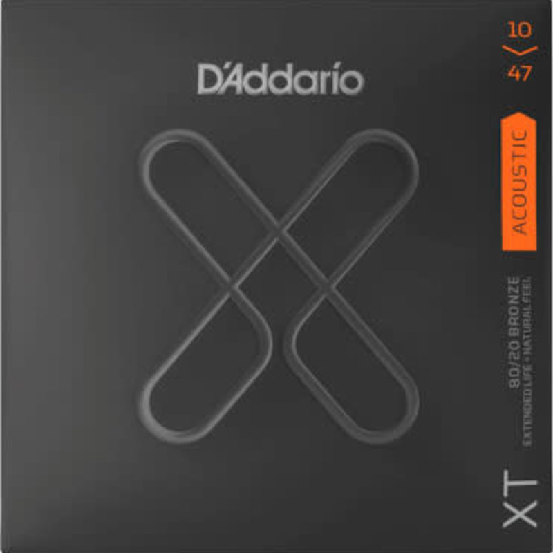 D'addario D'addario XTABR1047 Acoustic Strings Bronze 80/20 Extra Light 10-47