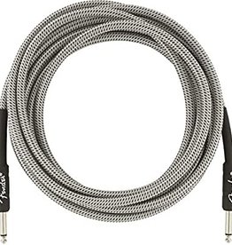 Fender Fender Pro 15' Instrument Cable - White Tweed