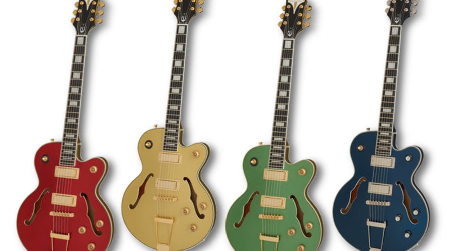 The Epiphone Uptown Kat ES