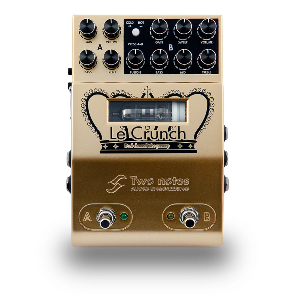 Two Notes - Le Crunch 2 CHAN Preamp Pedal - KAOS Music Centre