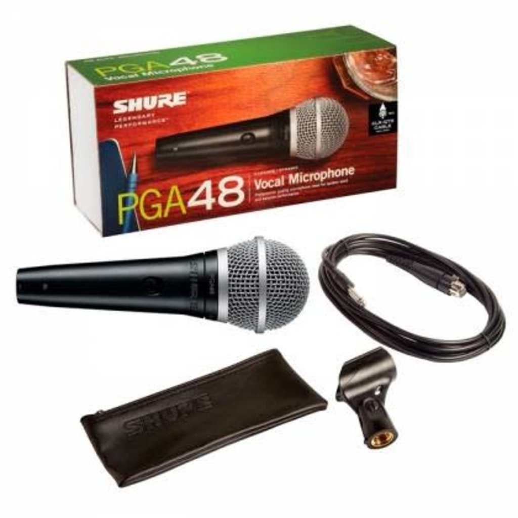Shure Shure PGA48 QTR Dynamic Microphone with Cable