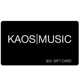 Kaos Music Gift Card $25