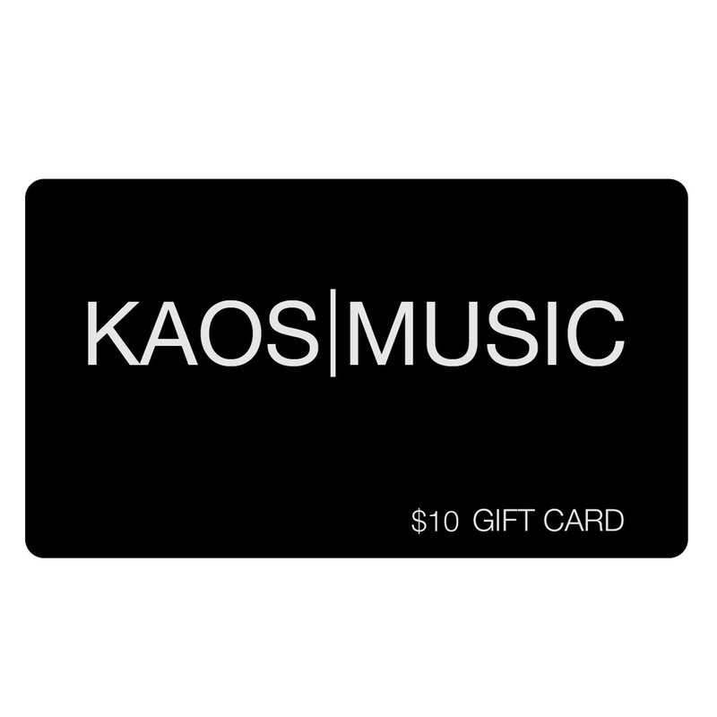 Kaos Music Gift Card $10