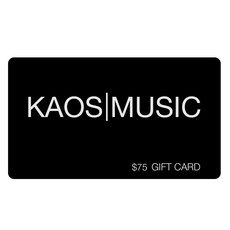 Kaos Music Gift Card $75