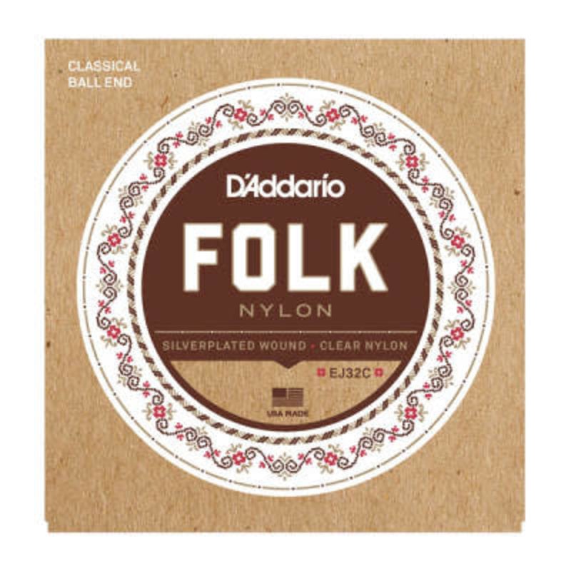 D'addario D'addario EJ32C Classical Strings with Ball End