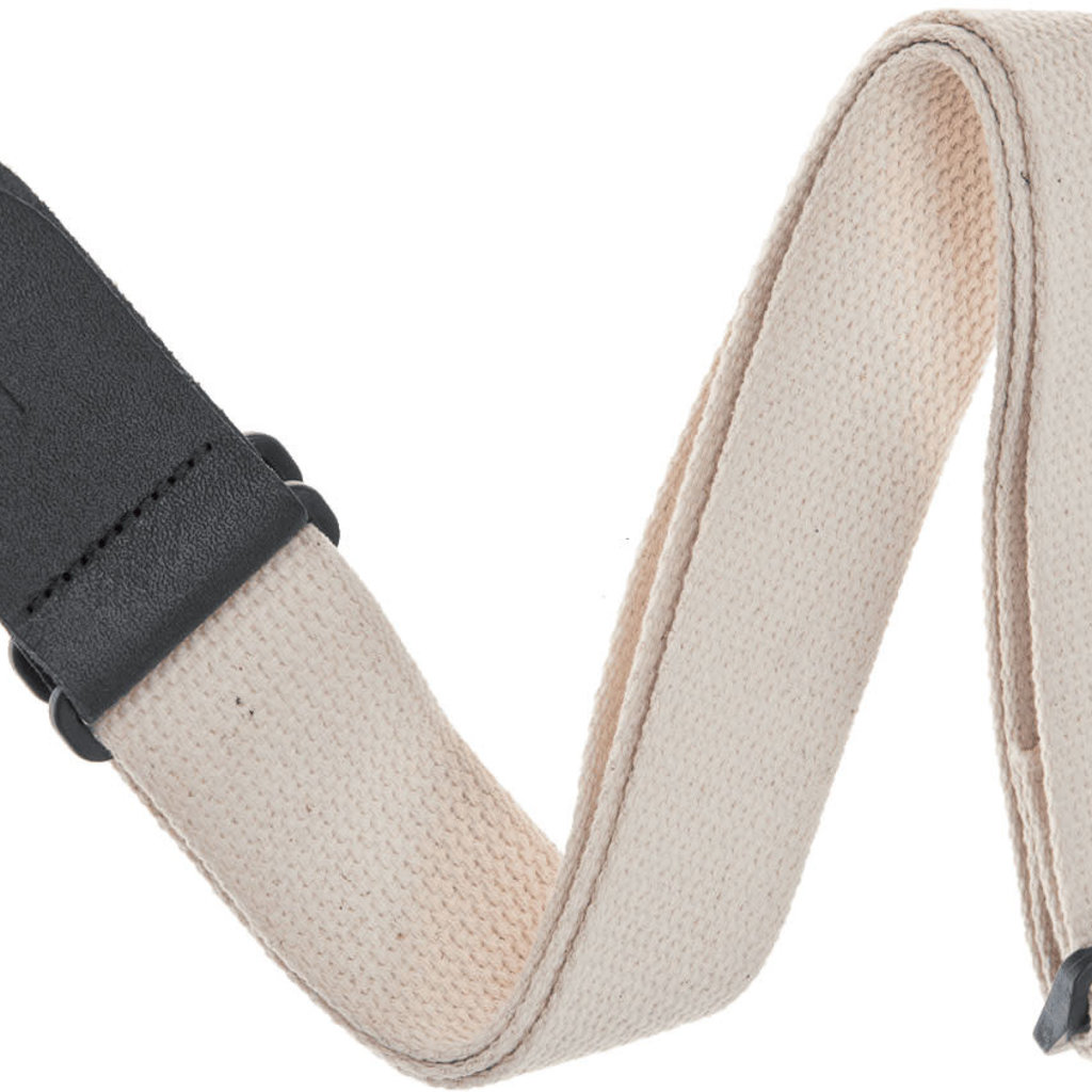 D'addario D'addario Cotton Guitar Strap Natural 50CT01