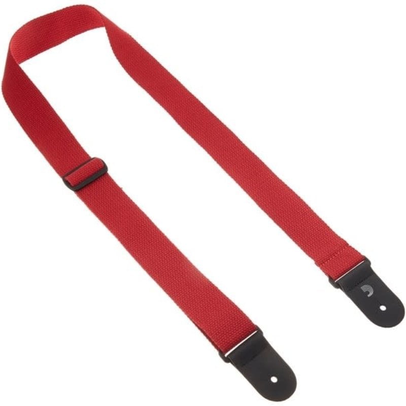 D'addario D'addario Cotton Strap Red Guitar Strap 50CT05