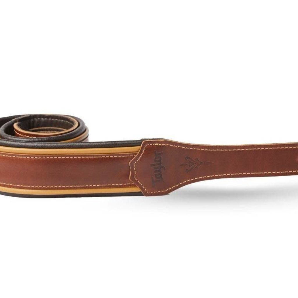 Taylor Guitars Taylor Century 2.5" Leather Guitar Strap - Butterscotch