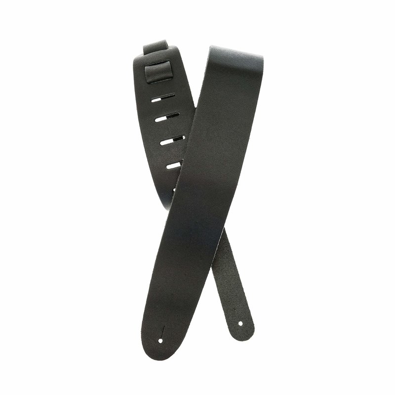 D'addario D'addario 25BL00 2.5 Basic Guitar Strap Black