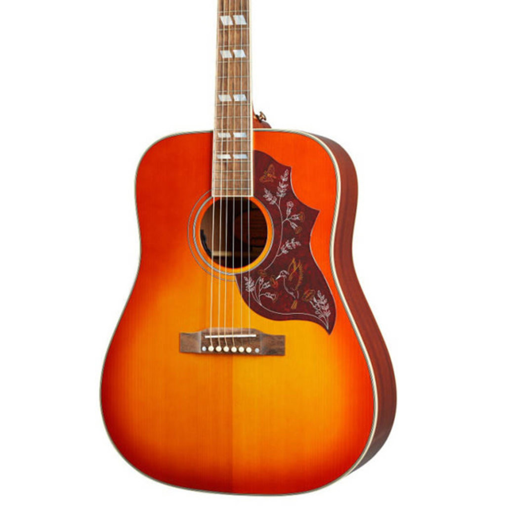 Epiphone Epiphone Inspired by Gibson Masterbuilt Hummingbird - Cherry Burst