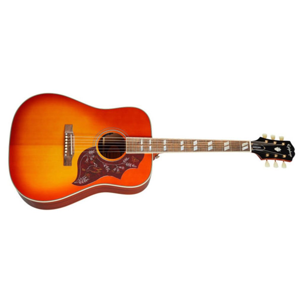 Epiphone Epiphone Inspired by Gibson Masterbuilt Hummingbird - Cherry Burst