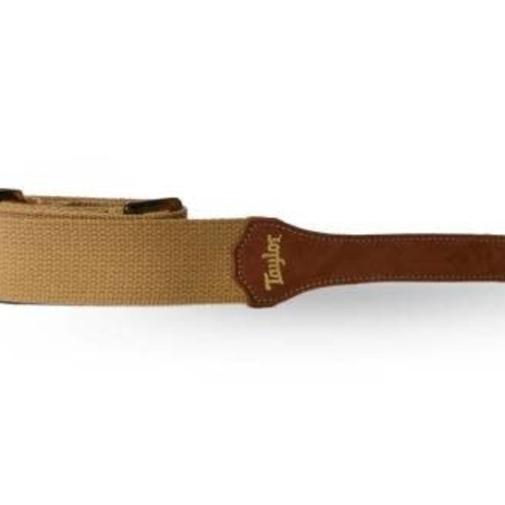 Taylor Guitars Taylor Guitar Strap, Tan 2" Cotton