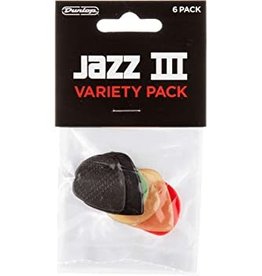 Dunlop Variety Pack Picks Jazz 3 PVP103