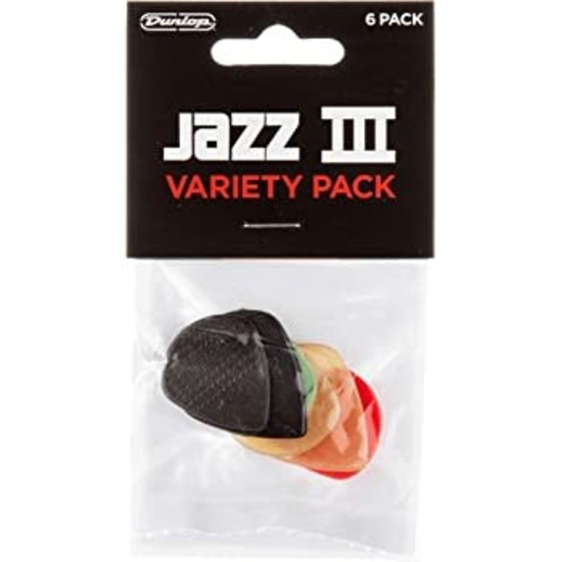 Dunlop Variety Pack Picks Jazz 3 PVP103