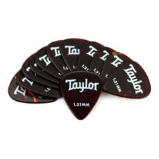 Taylor Guitars Taylor Celluloid 351 Picks Tortoise Shell 1.21mm 12 pack