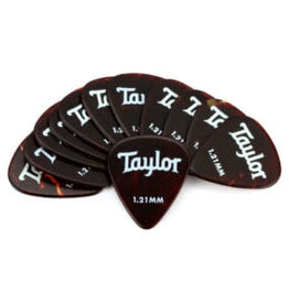 Taylor Guitars Taylor Celluloid 351 Picks Tortoise Shell 1.21mm 12 pack