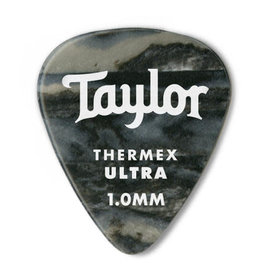 Taylor Guitars Taylor Premium 351 Thermex Ultra Picks Blk Onyx 1mm 6 pack