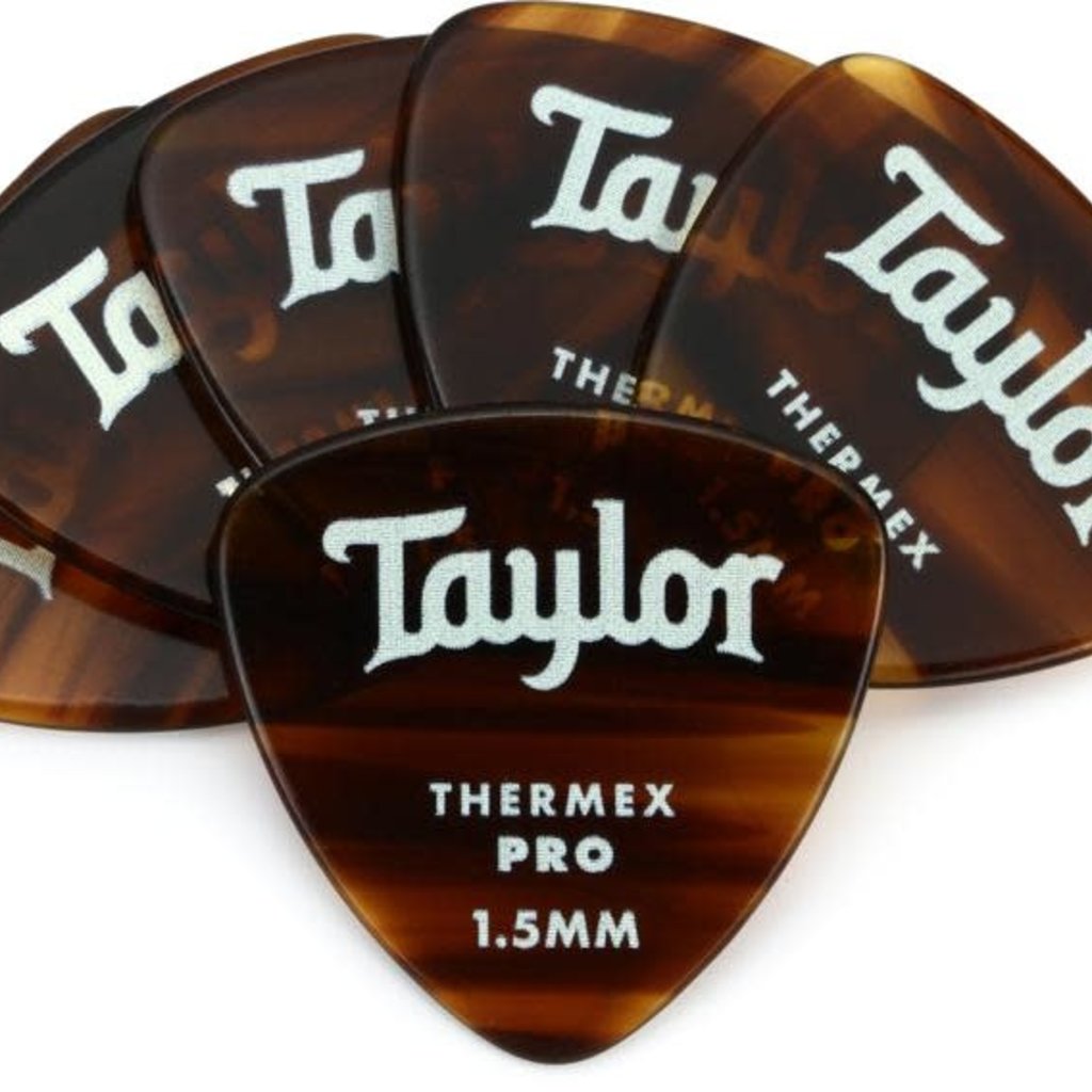 Taylor Guitars Taylor Premium 346 Thermex Pro Pick Tortoise Shell 1.5mm 6 pack