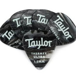 Taylor Guitars Taylor Premium 351 Thermex Ultra Pick Black Onyx 1.5mm 6 pack