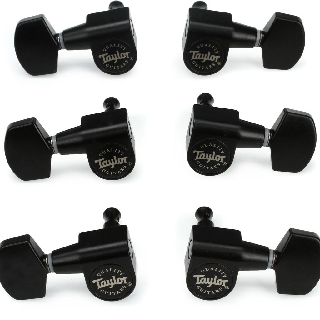 Taylor Guitars Taylor Guitar Tuners 1:18 6 String set in Satin Black