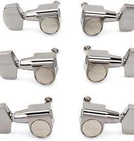 Taylor Guitars Taylor Guitar Tuners 1:18 6 String set in Smoked Nickel