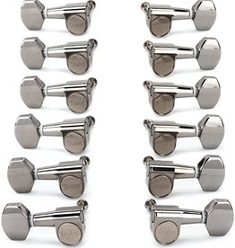 Taylor Guitars Taylor Guitar Tuners 1:18 12 String set in Smoked Nickel