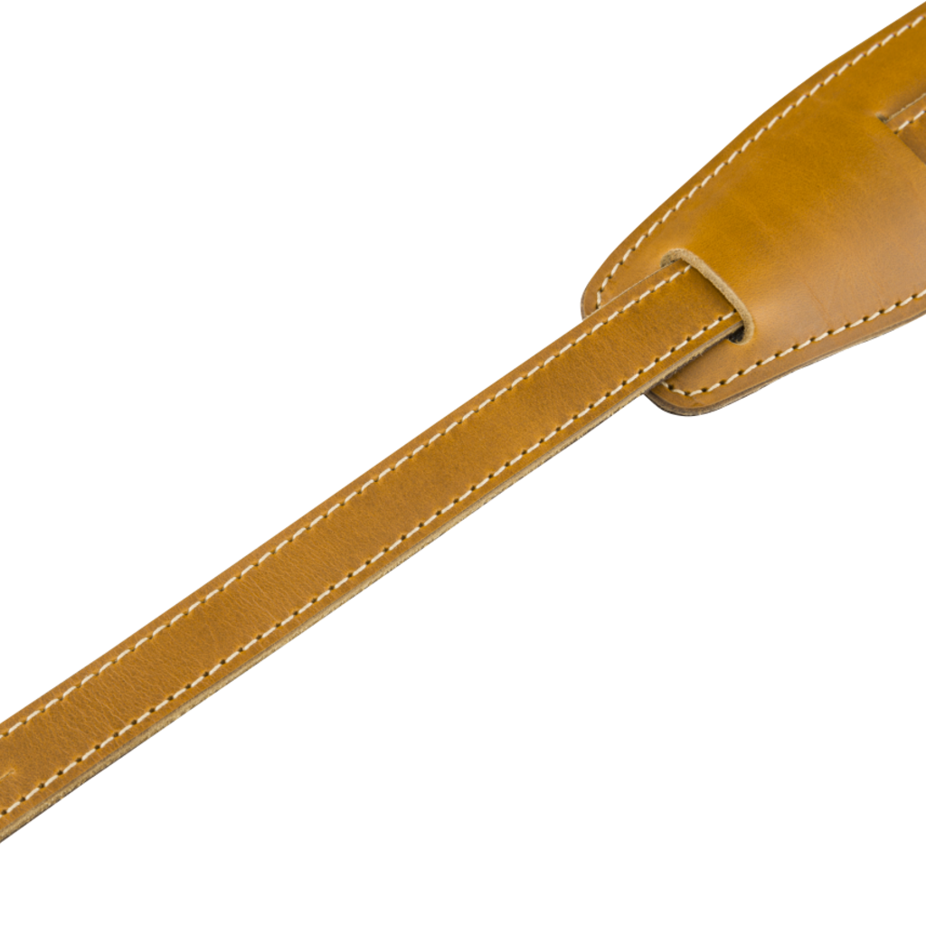 Fender Fender Mustang Vintage Saddle Guitar Strap Long - Butterscotch