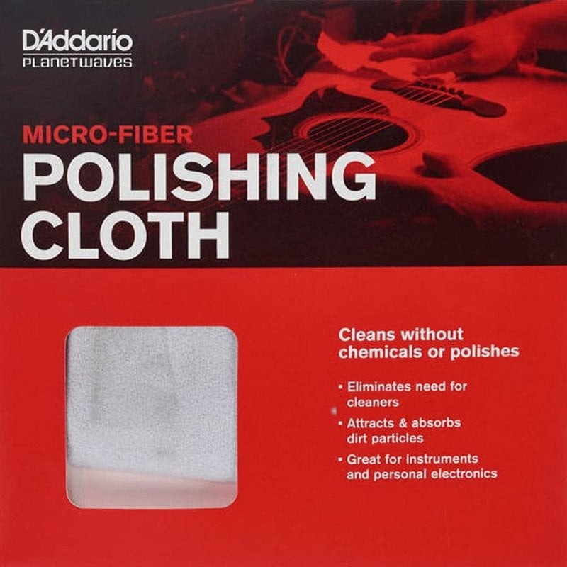 D'addario D'addario Micro-Fiber Polish Cloth PW-MPC