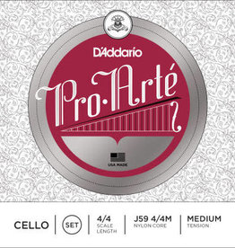 D'addario D'addario J59 Cello Strings 4/4 Medium Tension
