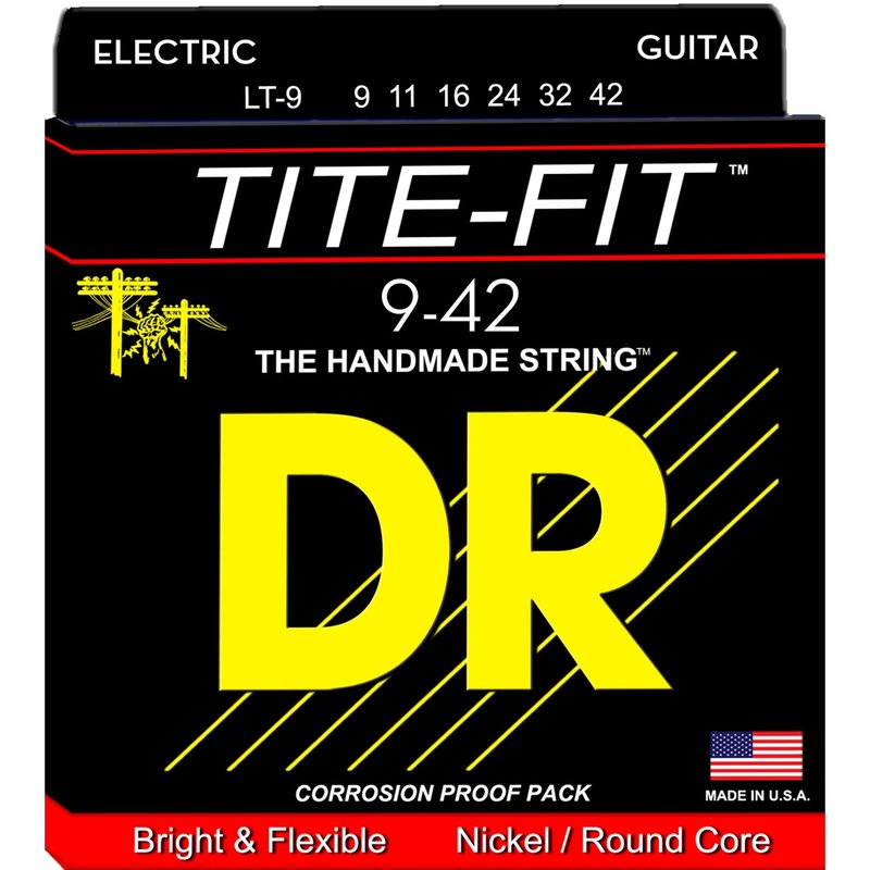 DR Tite Fit Lite Electric Strings 9-42 LT-9