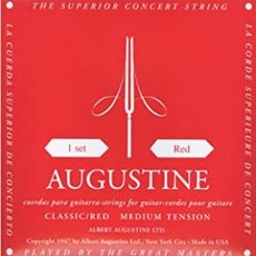 Augustine Classical Strings  Medium Tension - Red Pack