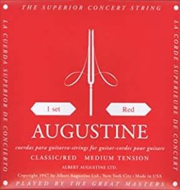 Augustine Classical Strings  Medium Tension - Red Pack