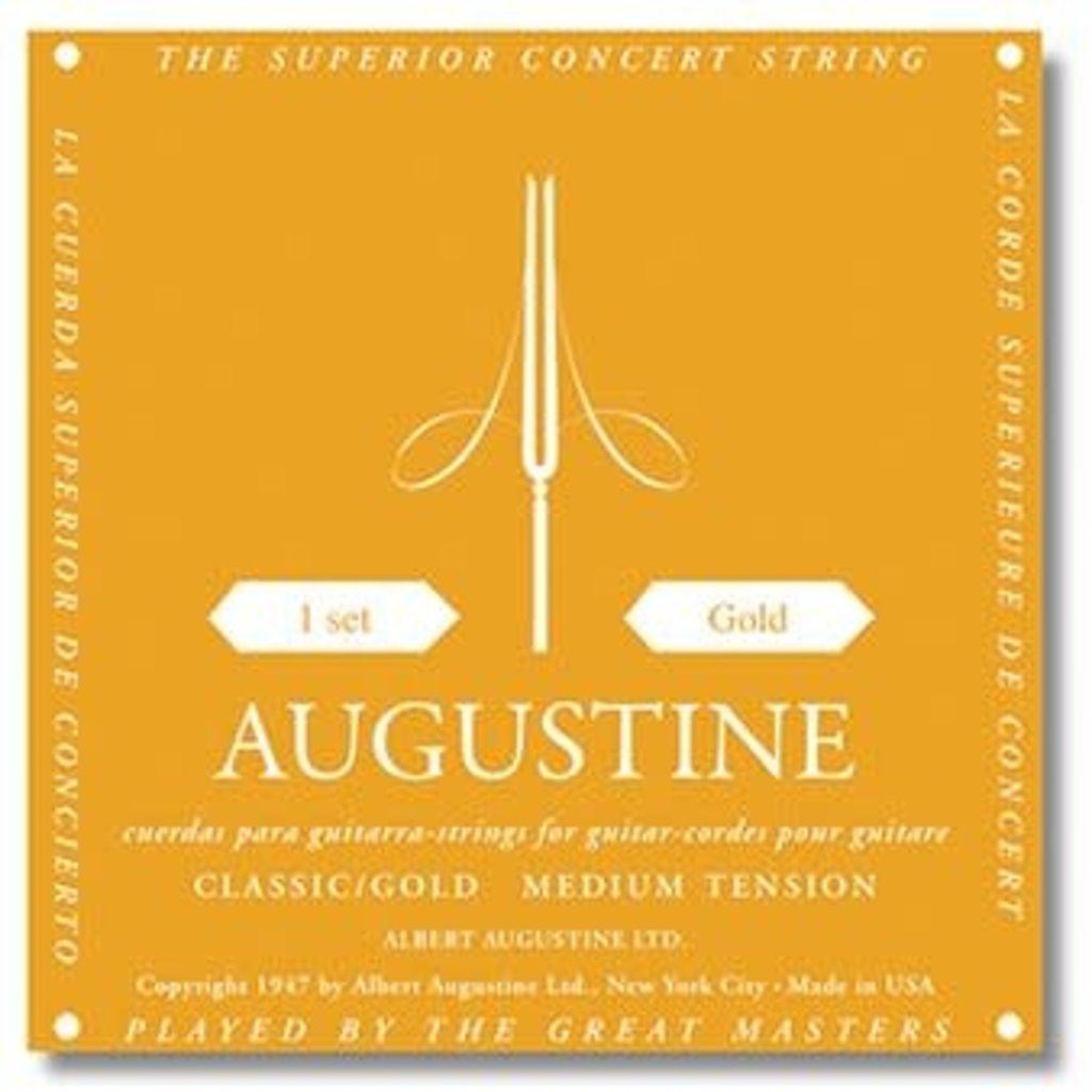 Augustine Classical Strings Medium Tension - Gold Pack