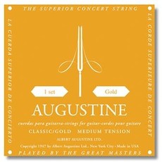 Augustine Classical Strings Medium Tension - Gold Pack