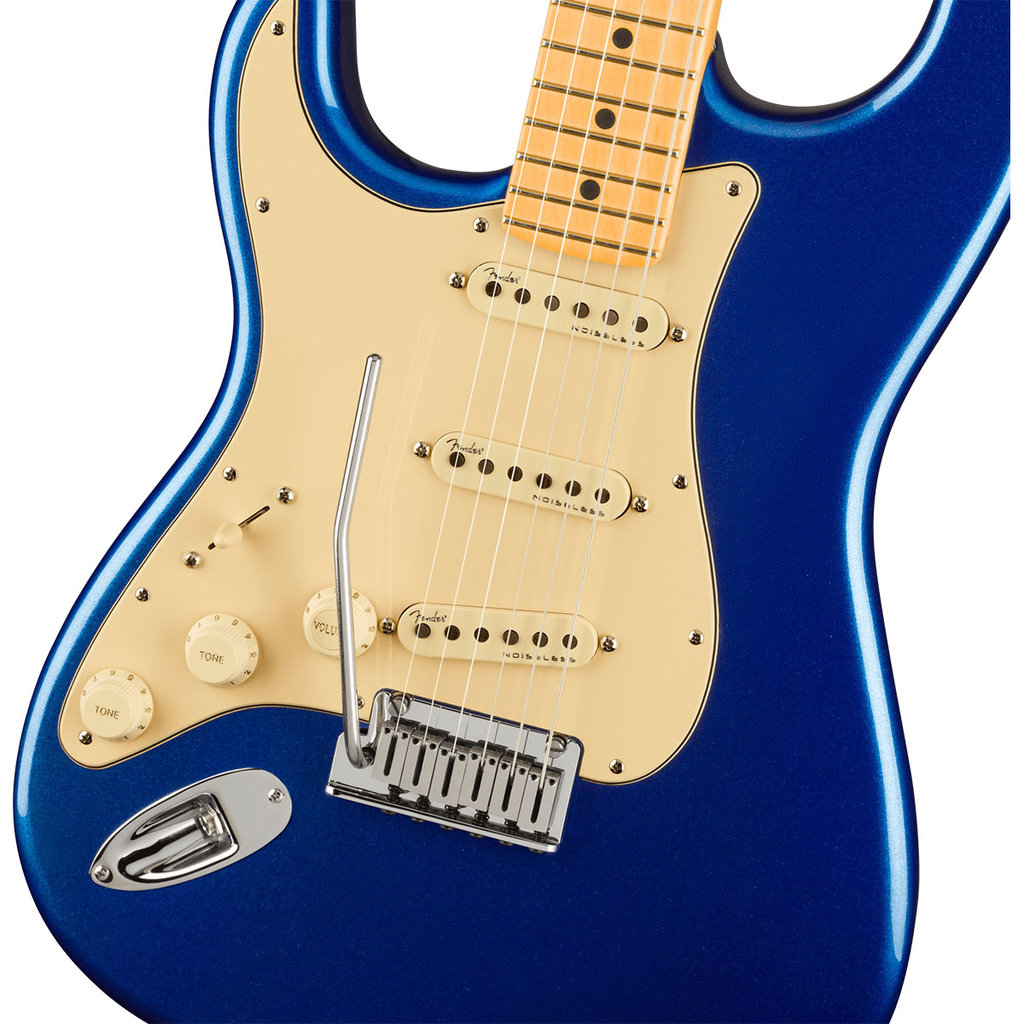 Fender Fender American Ultra Stratocaster Left-Hand MN - Cobra Blue