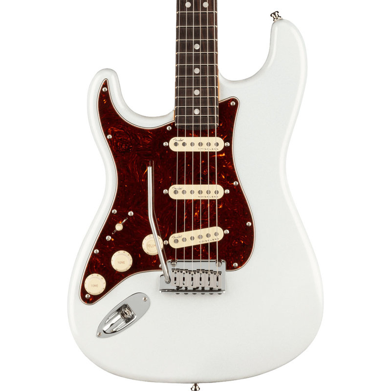 Fender Fender American Ultra Stratocaster Left-Hand RW - Arctic Pearl