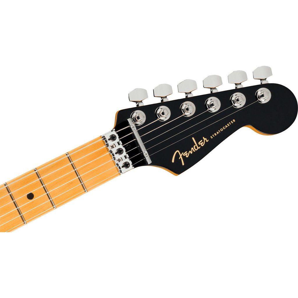 Fender Fender American Ultra Luxe Stratocaster Floyd Rose HSS, Maple Fingerboard, Silverburst