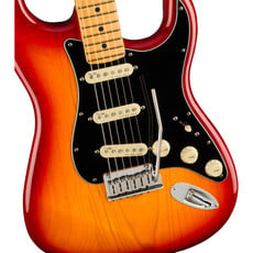 Fender Fender American Ultra Luxe Stratocaster MF - Red Burst