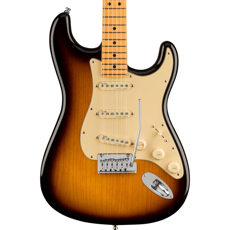 Fender Fender American Ultra Luxe Stratocaster, Maple Fingerboard, 2- Color Sunburst