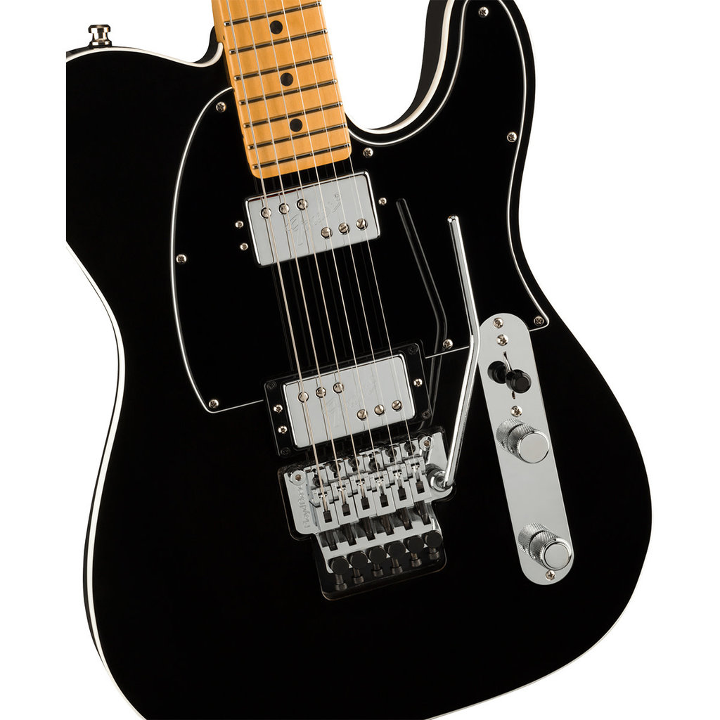 Fender Fender American Ultra Luxe Telecaster Floyd Rose HH MN - Mystic Black