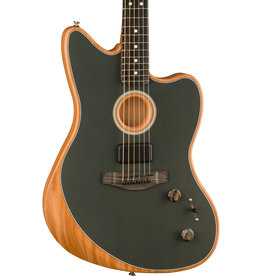 Fender Fender Acoustasonic Jazzmaster - Tungsten (w/ Deluxe Gig Bag)