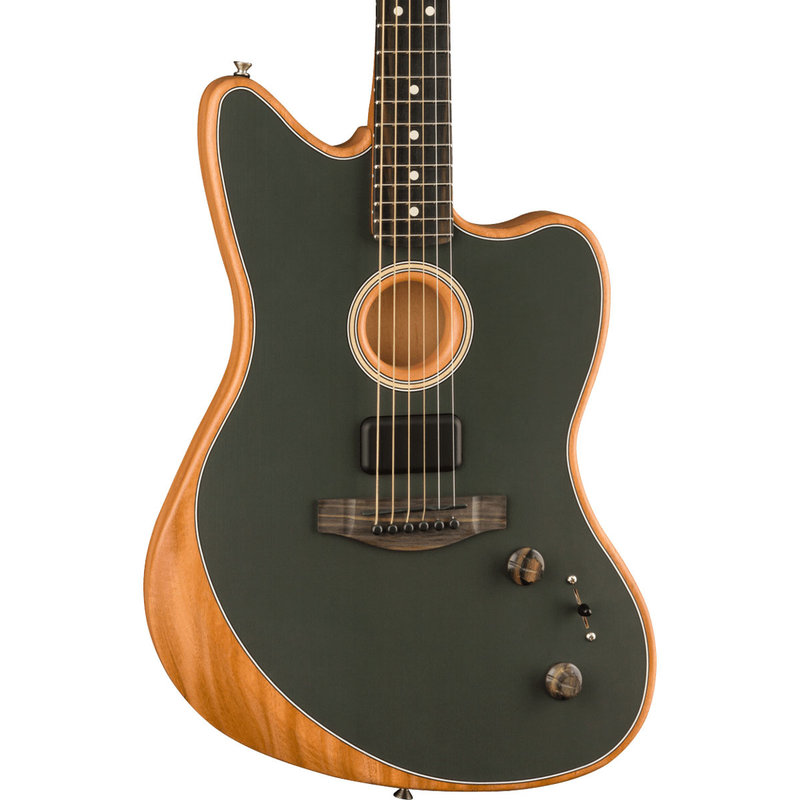 Fender Fender Acoustasonic Jazzmaster - Tungsten (w/ Deluxe Gig Bag)