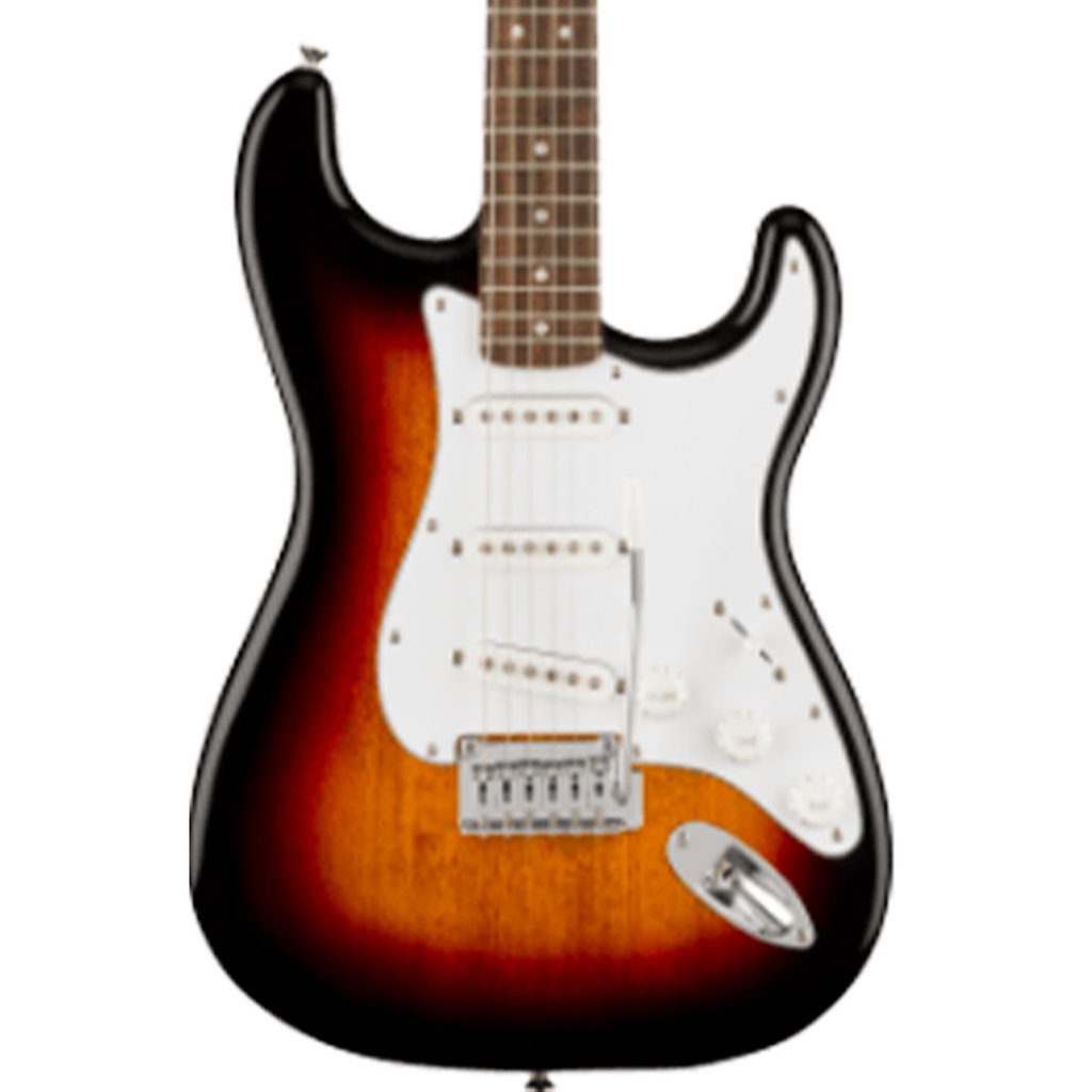 Fender Fender Squier 2021 Affinity Strat LRL WPC - 3-Tone Sunburst Brown