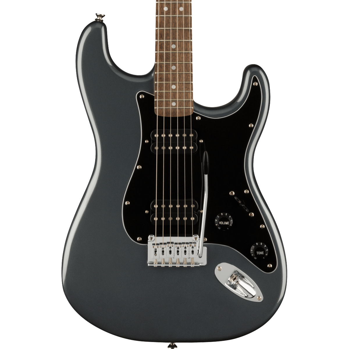 Fender Squier 2021 Affinity Strat HH LRL BPG - Charcoal Frost
